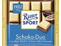 Ciocolata alba si neagra Choco Duo Ritter Sport 