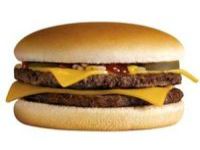 Double cheeseburger McDonalds